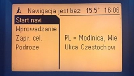 opel cd 70 monochromatyczny polskie menu aktualizacja map car connect