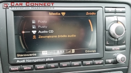 aud a3 a4 a6 q5 q7 wlaczenie AUX aktywacja kodowanie rzeszow