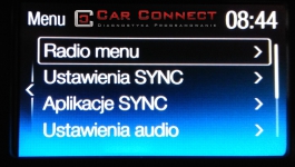 ford sync 1 1.1 język polski konwersja usa europa strojenie radia